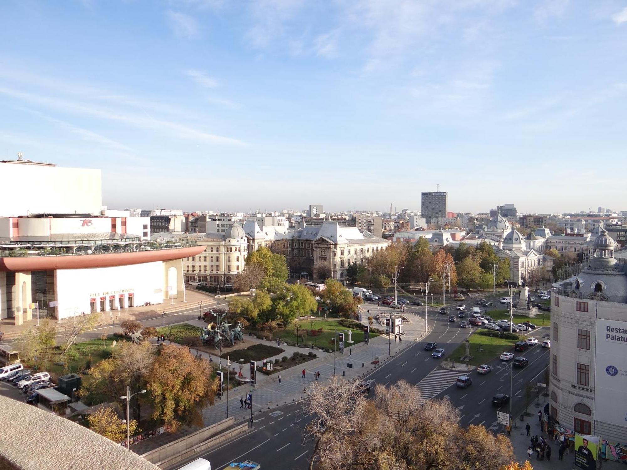 The One Balcescu- Best View Over City Center Bukarest Exterior foto