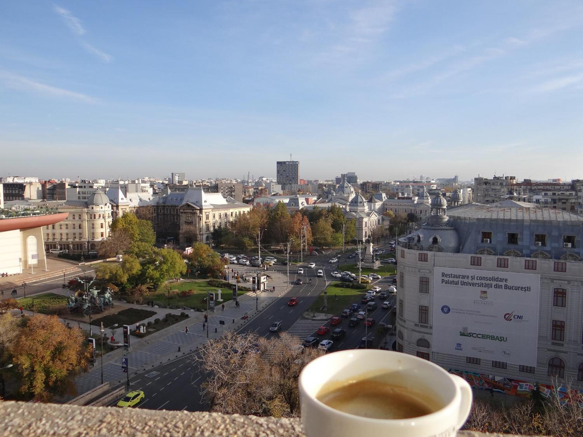 The One Balcescu- Best View Over City Center Bukarest Exterior foto